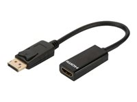 Uniformatic - Adaptateur vidéo - DisplayPort / HDMI - HDMI (F) pour DisplayPort (M) - 20 cm 14622