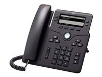 Cisco IP Phone 6861 - Téléphone VoIP - IEEE 802.11n (Wi-Fi) - SIP, SRTP - 4 lignes - Charbon CP-6861-3PW-CE-K9=