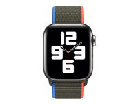 Apple - Boucle pour montre intelligente - taille Regular - olive - pour Watch (38 mm, 40 mm, 41 mm) MJFU3ZM/A