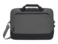 Targus Cypress Briefcase with EcoSmart - Sacoche pour ordinateur portable - 15.6" - gris TBT92602GL