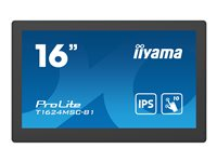 iiyama ProLite T1624MSC-B1 - écran LED - Full HD (1080p) - 15.6" T1624MSC-B1