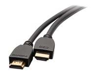C2G 12ft (3.6m) Ultra High Speed HDMI® Cable with Ethernet - 8K 60Hz - Ultra High Speed - câble HDMI avec Ethernet - HDMI mâle pour HDMI mâle - 3.6 m - noir - support 8K60Hz (7680 x 4320) C2G10413