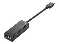 HP - Adaptateur vidéo externe - USB-C - DisplayPort - pour Portable 14u G6, 15 G6, 15u G3, 15u G4, 15u G5, 15u G6, 15v G5, 17 G3, 17 G4, 17 G5, 17 G6 N9K78AA#AC3