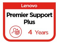 Lenovo Premier Support Plus Upgrade - Contrat de maintenance prolongé - pièces et main d'oeuvre (pour système avec 1 an d'assistance Premier) - 4 années - sur site - temps de réponse : NBD 5WS1M86977