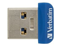 Verbatim Store 'n' Stay NANO - Clé USB - 32 Go - USB 3.0 - bleu 98710