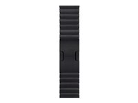 Apple - Bracelet de montre pour montre intelligente - 42mm - 150 - 200 mm - noir spatial MU9C3ZM/A