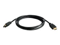 C2G 2m High Speed HDMI Cable with Ethernet - 4K - UltraHD - Câble HDMI avec Ethernet - HDMI mâle pour HDMI mâle - 2 m - noir - pour Microsoft Surface Hub 2S 50" 82005