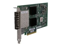 HPE StoreFabric 84Q - Adaptateur de bus hôte - PCIe 2.0 x4 / PCIe x8 profil bas - 8Gb Fibre Channel x 4 P9D91A