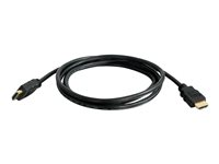 C2G 8ft 4K HDMI Cable with Ethernet - High Speed HDMI Cable -M/M - Câble HDMI avec Ethernet - HDMI mâle pour HDMI mâle - 2.44 m - blindé - noir 50610