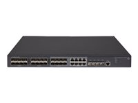 HPE 5130-24G-SFP-4SFP+ EI - Commutateur - C3 - Géré - 24 x Gigabit SFP + 8 x 10/100/1000 partagé + 4 x 10 Gigabit Ethernet / 1 Gigabit Ethernet SFP+ - Montable sur rack JG933A