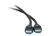 C2G 3ft 4K HDMI Cable - Performance Series Cable - Ultra Flexible - M/M - High Speed - câble HDMI - HDMI mâle pour HDMI mâle - 90 cm - noir C2G10376