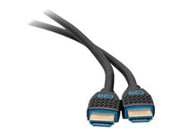 C2G 3ft 4K HDMI Cable with Ethernet - Premium Certified - High Speed - 60Hz - Câble HDMI avec Ethernet - HDMI mâle pour HDMI mâle - 91.4 cm - blindé - noir - support 4K 50181
