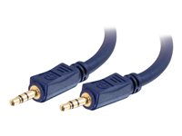 C2G Velocity - Câble audio - mini-phone stereo 3.5 mm mâle pour mini-phone stereo 3.5 mm mâle - 7 m - blindé 80299