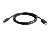 C2G High Speed HDMI Cable with Ethernet - HDMI avec câble Ethernet - HDMI (M) pour HDMI (M) - 1.5 m - blindé - noir 82025