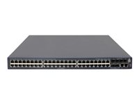 HPE 5500-48G-PoE+-4SFP HI Switch with 2 Interface Slots - Commutateur - Géré - 48 x 10/100/1000 (PoE+) + 4 x Gigabit SFP + 2 x 10 Gigabit SFP+ - Montable sur rack - PoE+ (1440 W) JG542A