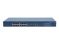 HPE 5120-16G SI - Commutateur - C3 - Géré - 16 x 10/100/1000 + 4 x Gigabit SFP - Montable sur rack JE073B