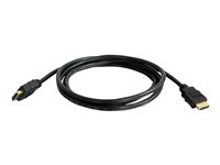 C2G 5ft 4K HDMI Cable with Ethernet - High Speed HDMI Cable - M/M - Câble HDMI avec Ethernet - HDMI mâle pour HDMI mâle - 1.52 m - blindé - noir 50609