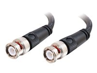 C2G - Câble vidéo - BNC mâle pour BNC mâle - 5 m - câble coaxial à double blindage 80368