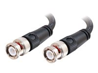 C2G - Câble vidéo - BNC mâle pour BNC mâle - 50 cm - câble coaxial à double blindage 80364