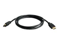 C2G 4ft 4K HDMI Cable with Ethernet - High Speed HDMI Cable - Câble HDMI avec Ethernet - HDMI mâle pour HDMI mâle - 1.22 m - blindé - noir 50608
