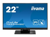 iiyama ProLite T2254MSC-B1AG - écran LED - Full HD (1080p) - 22" T2254MSC-B1AG