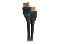 C2G 6ft Performance Ultra High Speed HDMI Cable 2.1 w/ Ethernet - 8K 60Hz - Ultra High Speed - câble HDMI avec Ethernet - HDMI mâle pour HDMI mâle - 1.8 m - noir - support 10K, support 8K60Hz (7680 x 4320), support 4K120Hz (4096 x 2160) C2G10454