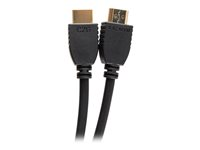 C2G 3ft (0.9m) Ultra High Speed HDMI® Cable with Ethernet - 8K 60Hz - Ultra High Speed - câble HDMI avec Ethernet - HDMI mâle pour HDMI mâle - 90 cm - noir - support 8K60Hz (7680 x 4320) C2G10410
