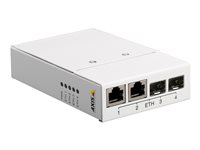 AXIS T8606 Media Converter Switch - Convertisseur de média à fibre optique - 100Mb LAN - 10Base-T, 100Base-TX - 2 ports - 2 x RJ-45 / 2 x SFP (mini-GBIC) - pour AXIS P1455-LE, P1455-LE-3, P3818-PVE, Q1942-E, Q6100-E 50 5901-261