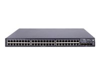 HPE 5800-48G Switch - Commutateur - C3 - Géré - 48 x 10/100/1000 + 4 x Gigabit SFP / 10 Gigabit SFP+ - Montable sur rack JC105B