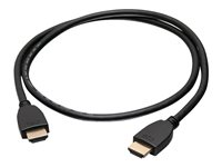 C2G Câble HDMI 10t 4K avec Ethernet - Haute Vitesse - Câble UltraHD - M/M - Câble HDMI avec Ethernet - HDMI mâle pour HDMI mâle - 3.05 m - blindé - noir 56784