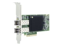 Emulex LPe35002 32Gb 2-port PCIe Fibre Channel Adapter - Adaptateur de bus hôte - PCIe 4.0 x8 profil bas - 32Gb Fibre Channel Gen 7 (Short Wave) x 2 - pour ThinkSystem SR630; SR635; SR645; SR650; SR655; SR665; SR850; SR850 V2; SR860; SR950 4XC7A08251