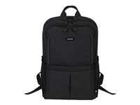 DICOTA Backpack Eco SCALE - Sac à dos pour ordinateur portable - 13" - 15.6" - noir D31429-RPET