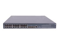 HPE 5120-24G-PoE+ SI - Commutateur - C3 - Géré - 24 x 10/100/1000 (PoE+) + 4 x Gigabit SFP - Montable sur rack - PoE+ (370 W) JG091B