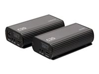 C2G 1-Port USB C Extender Transmitter to Receiver Kit - USB 3.2 Gen 1 - Câble de rallonge USB - jusqu'à 10 m C2G54278
