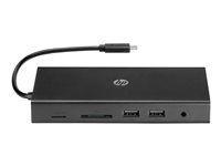 HP Travel Hub - Réplicateur de port - USB-C - VGA, HDMI - Europe 1C1Y5AA#ABB